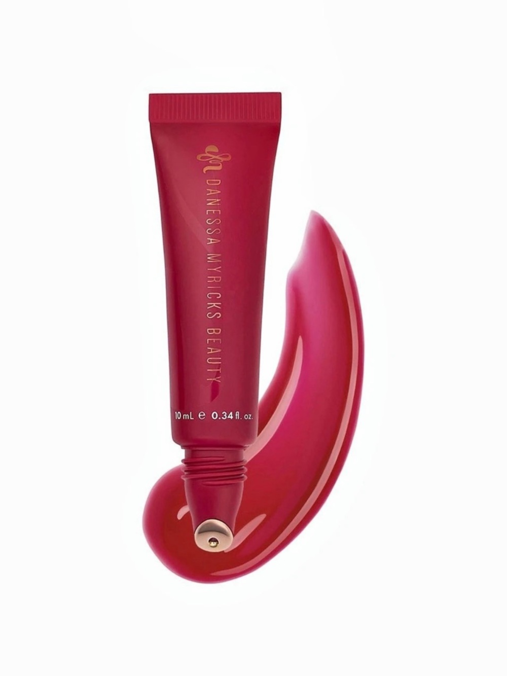 Danessa Myricks Gloss Bomb Universal Lip Luminizer Red Velvet Lip Gloss NWT